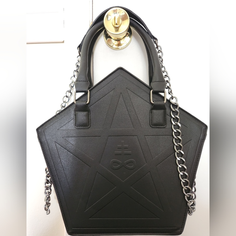 Killstar Kylie kills pentagram handbag